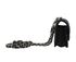 Chanel Airpods Case Flap Bag, £850, Accessories, Black, Caviar Leather, Side view